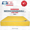 Matelas brodé CIL MEDICODORSAL® Brodé EXTRA PH8 - 2 Places