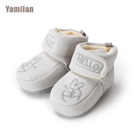 Importé - Chaussons Bébé/Enfants Antidérapant 100% Coton 0-12 Mois