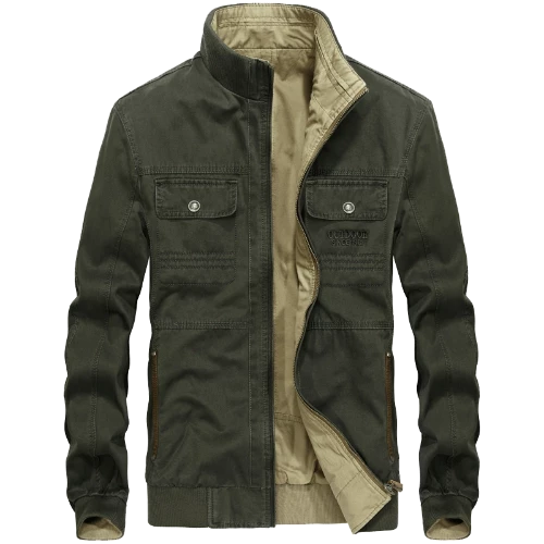 Importé - Jacket Épais Cardigan Homme à Double Faces Manches Longues