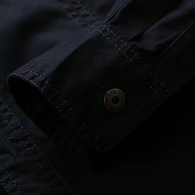 Importé - Chemise Homme Pur Coton Manches Longues