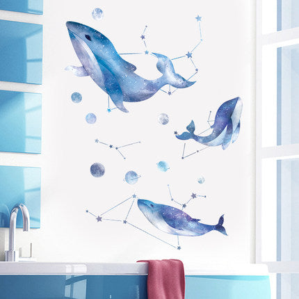 Importé - Décoration Baleine Bleue pour Bébé/Enfant