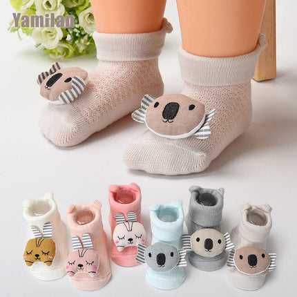Importé - Lot de 3 Paires de Chaussettes Bébé 100% Coton de 0-12 mois