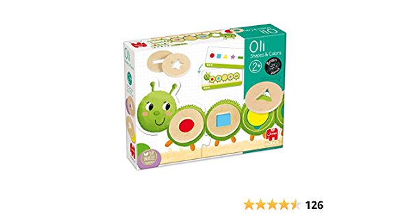 Jeu Oli Formes et Couleurs Chenille+2ans