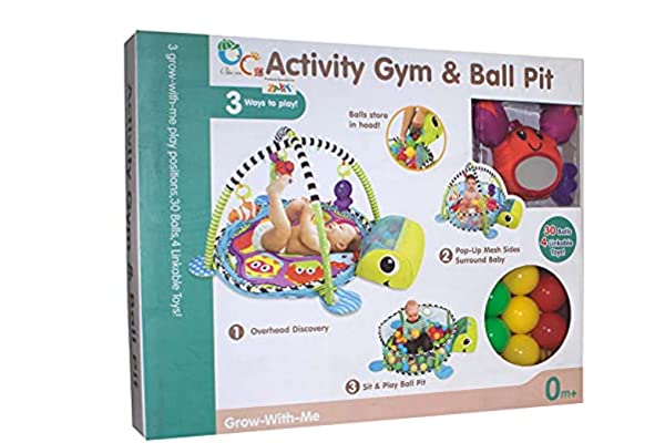 Jeu D’éveil 3en1+30 balles