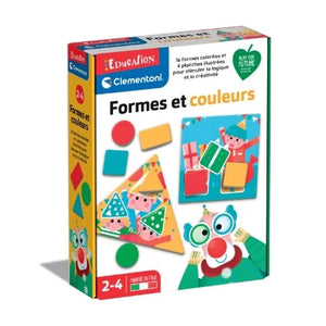 Jeu Educatif Formes et Couleurs 2-4ans
