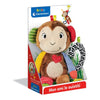 Jeu de Bebe Hochet Peluche Musical Mon Ami Le Ouistiti 3mois