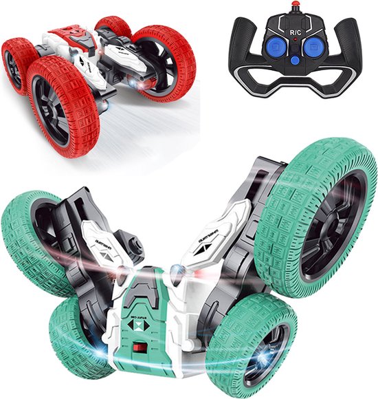 Véhicule A Cascade r/c Stunt Car Vert