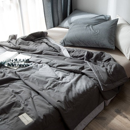 Importé - Couette de Lit Extra Douce en Fibre de Polyester