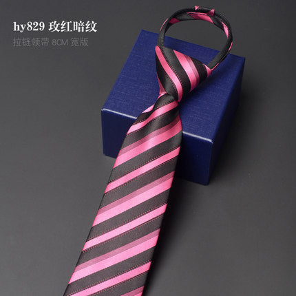 Importé - Cravate à Glissière Idéale pour Tenue de soirée