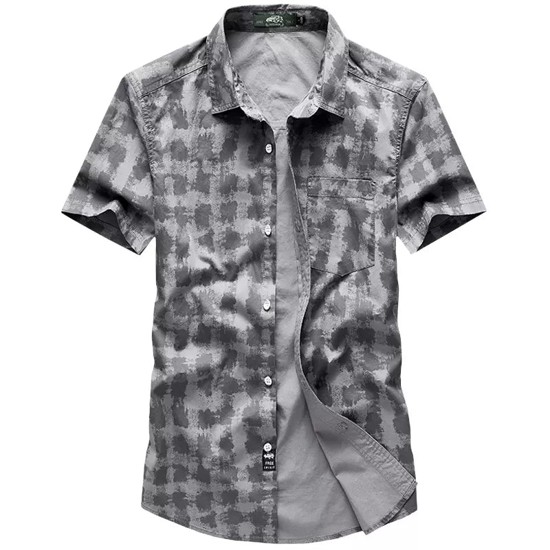 Importé - Chemise Homme Décontracté Manches Courtes