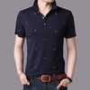 Importé - Homme T-shirt Polo Décontracté à Manches Courtes en Coton