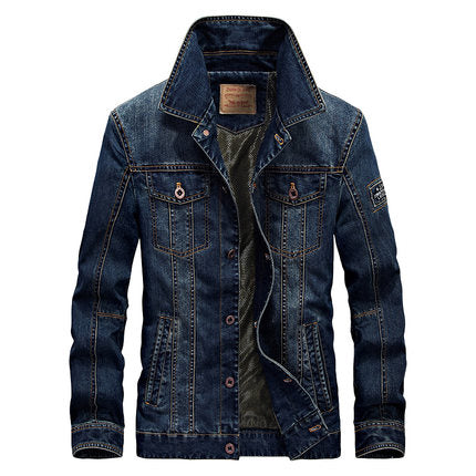 Importé - Jacket Jean Denim Homme Manche Longue Slim Fit