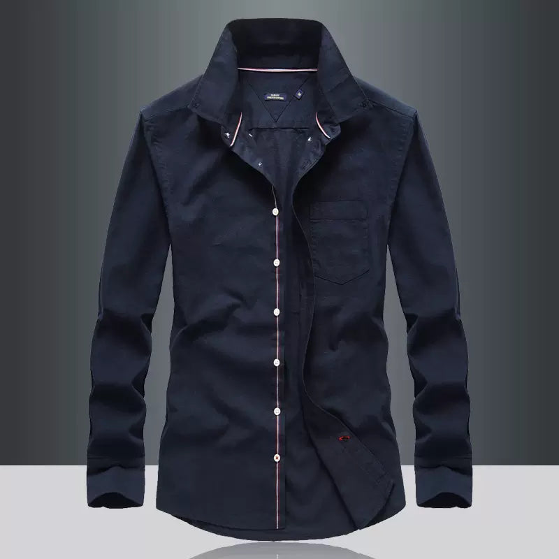 Importé - Chemise Homme Manches Longues Tendance