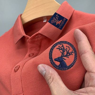 Importé - Polo T-Shirt Brodé Homme Manches Longues