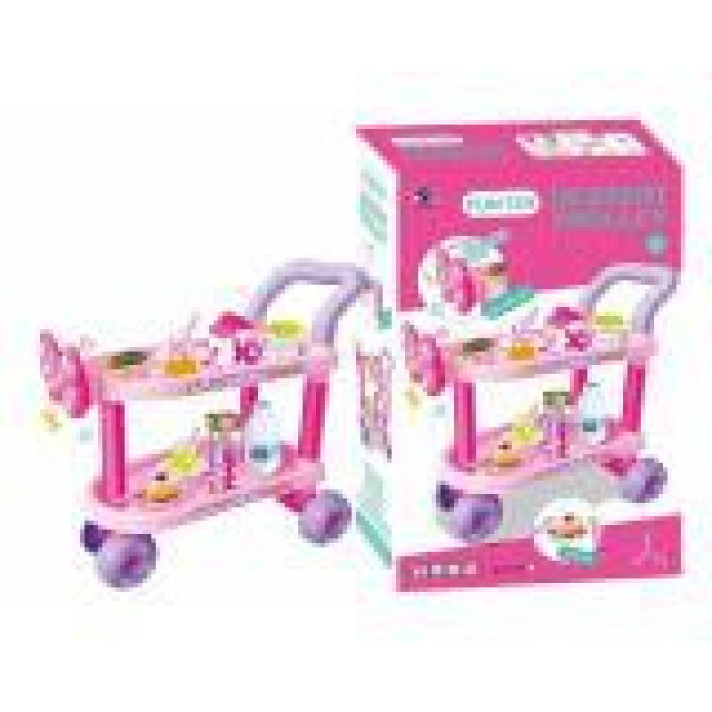 Dinette Set Chariot A Dessert Electrique -26pcs