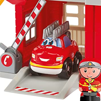 Jeu de Construction Grande Caverne de Pompier Abrick+18mois