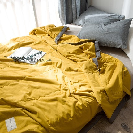 Importé - Couette de Lit Extra Douce en Fibre de Polyester