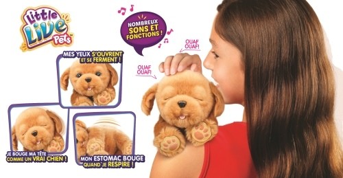 Chien Interactif Sleepy Puppy 6 Modes /35 sons+4ans