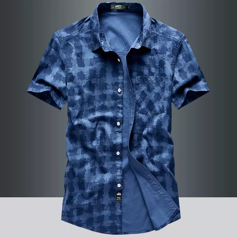 Importé - Chemise Homme Décontracté Manches Courtes