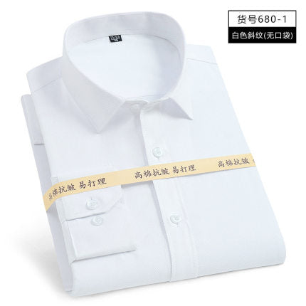 Importé - Chemise Homme à Cravate Manches Longues