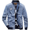 Importé - Jacket Cardigan Homme en Jean avec Doublure À Manches Longues