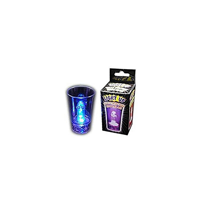 SEXTOYS Verre A Liqueur Avec Penis Lumineux Light Up