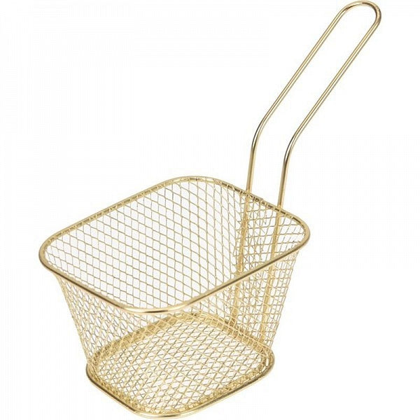 PANIER A FRITE EN METAL DORE-EXCELLENT HOUSEWARE