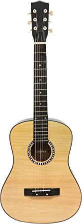 Lexibook Guitare Acoustique En Bois-91cm-Avec Housse De Transport Médiator
