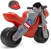 MOTO A POUSSER+CASQUE-FEBER-ROUGE-GRIS