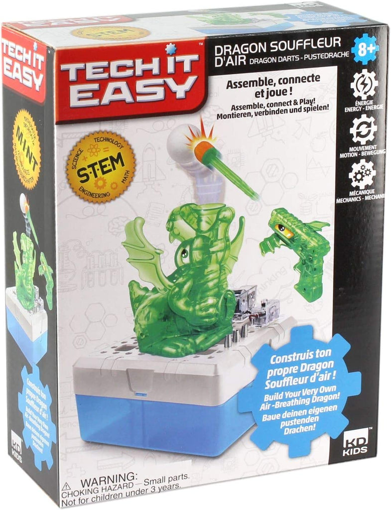 JEU TECH IT EASY DRAGON SOUFFLEUR D’AIR 32PCS