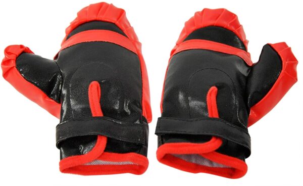 BOXE SET PUNCHING BALL+GANTS +3ANS