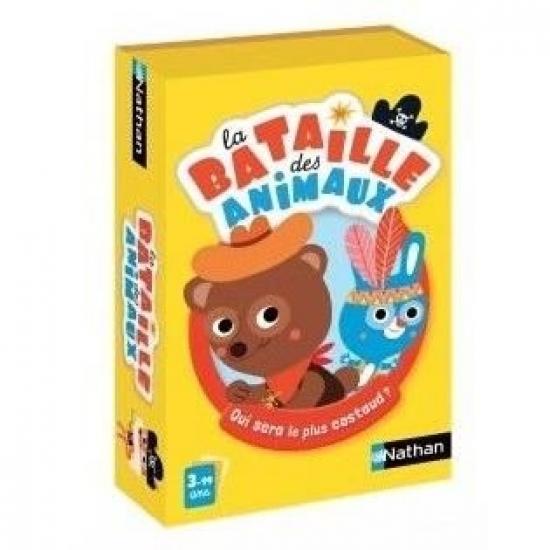 Jeu De Chiffres et D’Observation La Bataille Des Animaux 3-99ans
