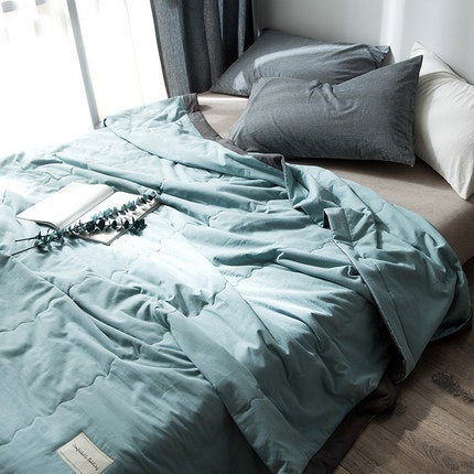 Importé - Couette de Lit Extra Douce en Fibre de Polyester