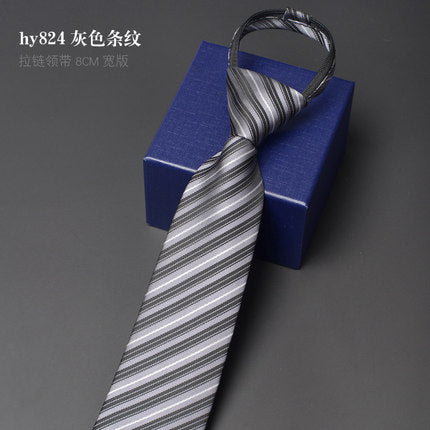 Importé - Cravate à Glissière Idéale pour Tenue de soirée