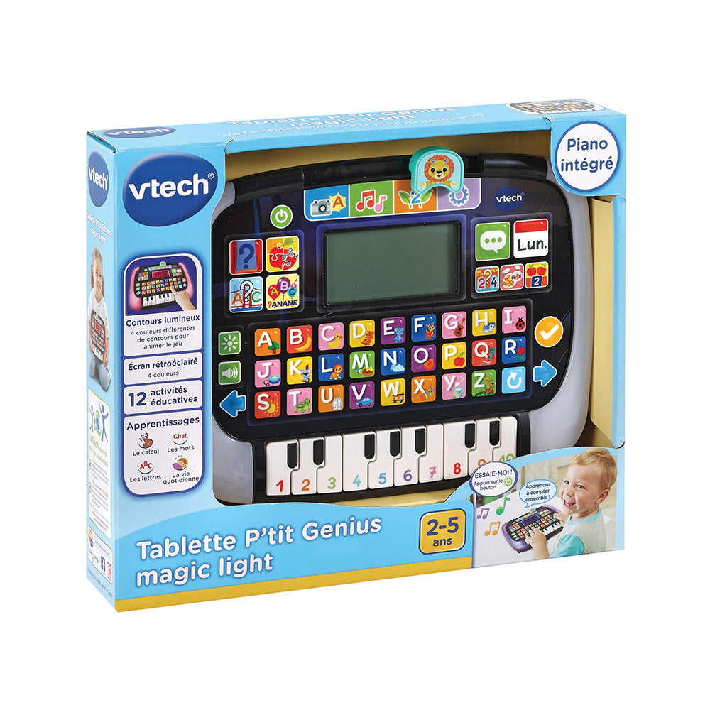 VTECH-TABLETTE P’TIT GENIUS MAGIC LIGHT+2ANS