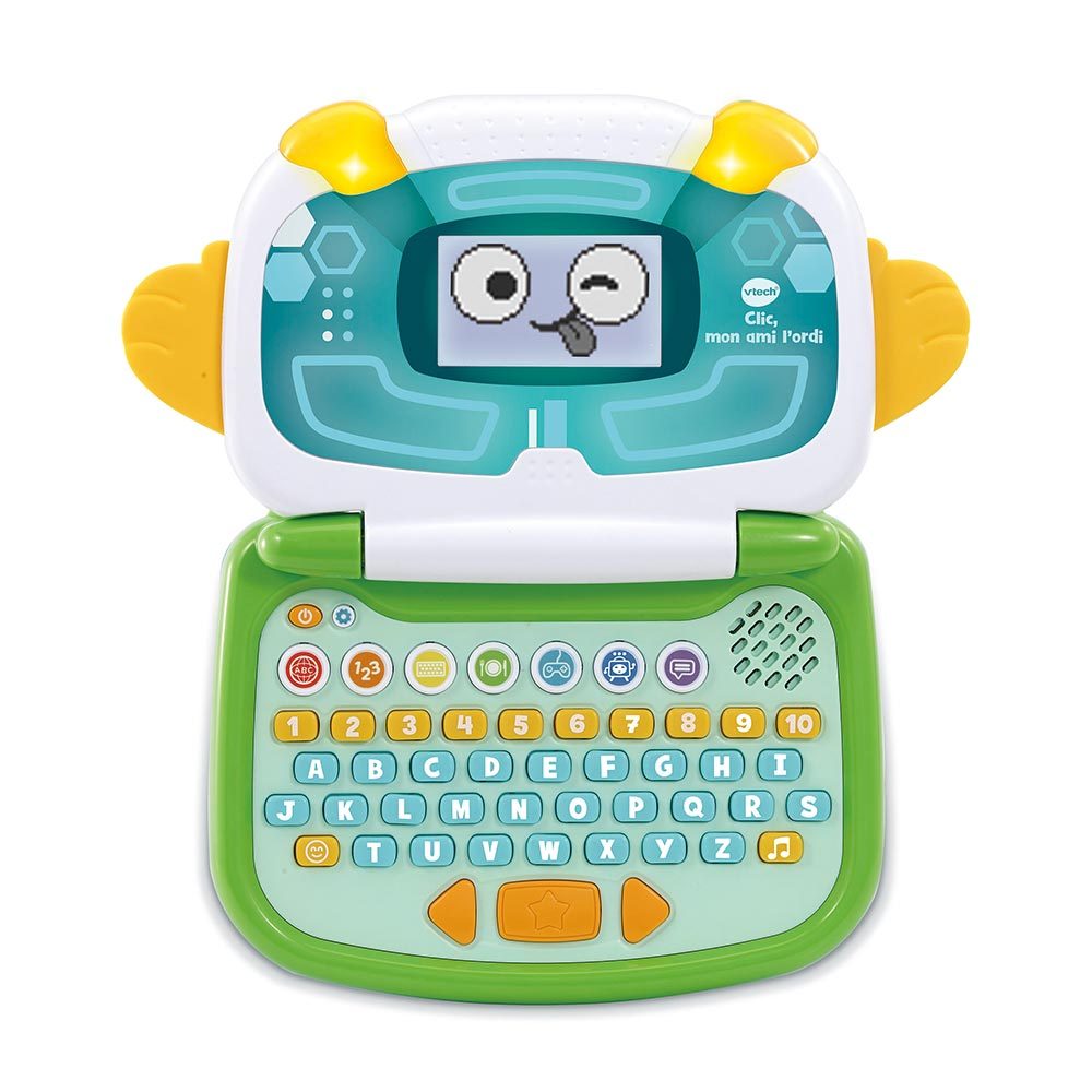 Vtech Clic, Mon Ami l’Ordi Vert-Blanc 3-6ans