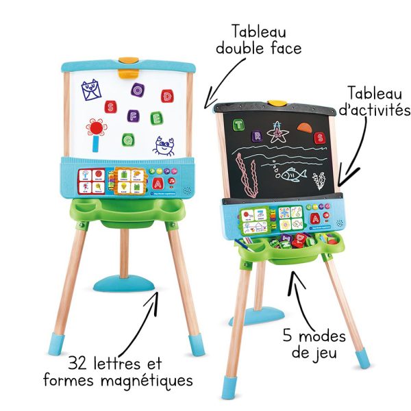 VTECH-MAGI CHEVALET MAGNETI’LETTRES-JOUETS EN BOIS+3ANS
