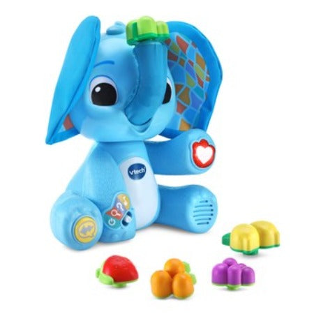 VTECH-GONTRAN,MON ELEPHANT GOURMAND-BLEU