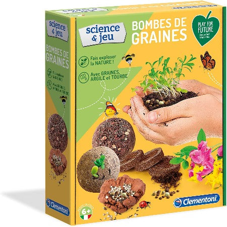 JEU DE SCIENCES-BOMBES DE GRAINES+6ANS
