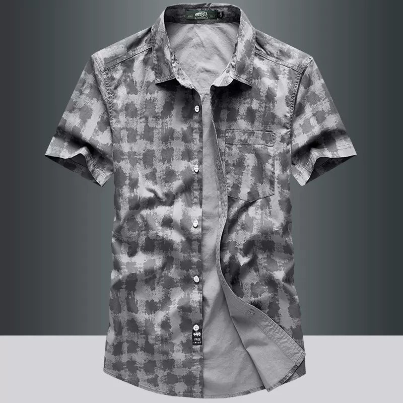 Importé - Chemise Homme Décontracté Manches Courtes