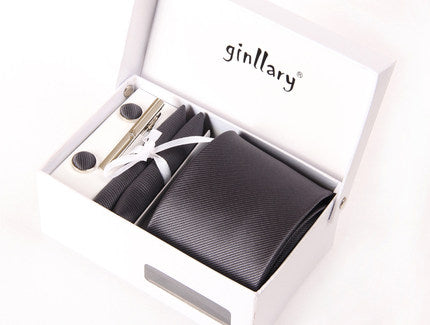 Importé - Cravates Couleur Unie Dans Coffret