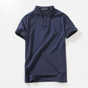 Importé - T-Shirt Polo Coton Chic Pour Homme Décontracté