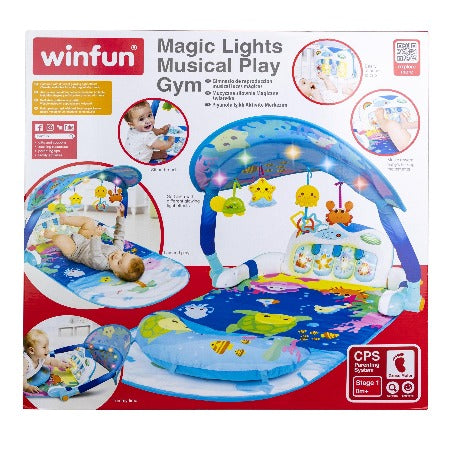 Tapis D’activites Salle de Gym Musical Lumineux+0mois