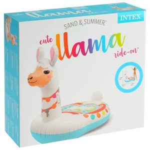 Bouée Gonflable – Forme Lama – 112x94x135cm – Intex 57564