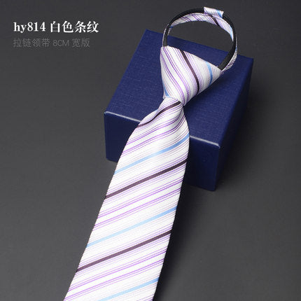 Importé - Cravate à Glissière Idéale pour Tenue de soirée