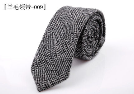 Importé - Cravate en Laine Idéale pour Tenue de Cérémonie