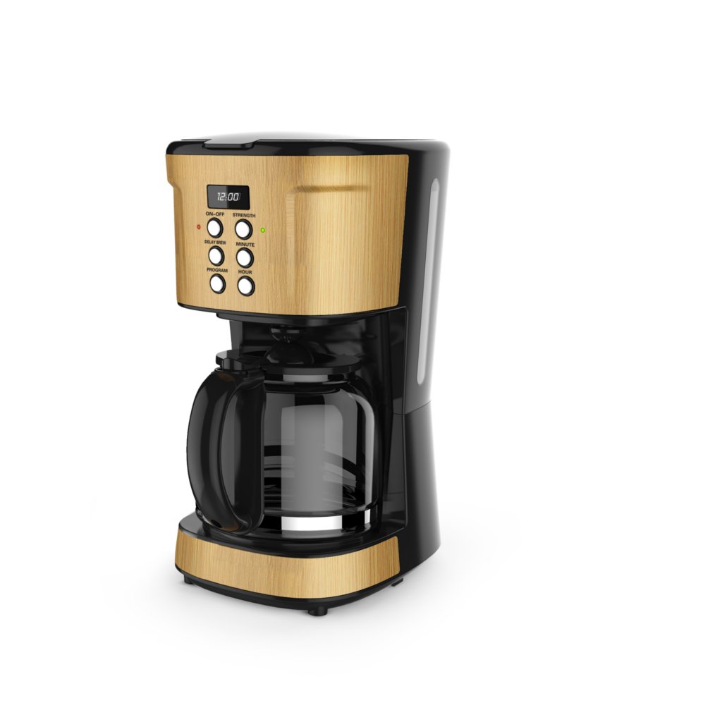 MACHINE A CAFE NASCO -1.5L- 900W - LCD DISPLAY- DESIGN BOIS - CAFE_CM9410T-GS