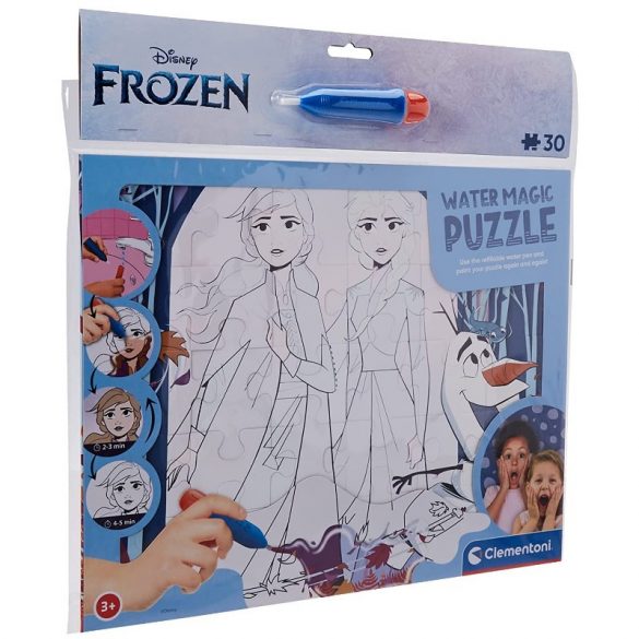 Puzzle-30pcs-Disney Frozen a Colorier+Style+3ans