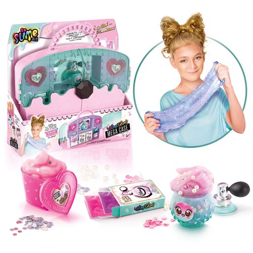 Jeu de Création Slime Diy Glams Méga Case
