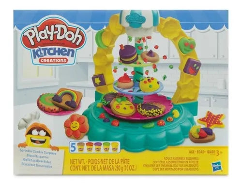 Play-Doy Pate a Modeler Set de-5pots-280g Les Gourmandises